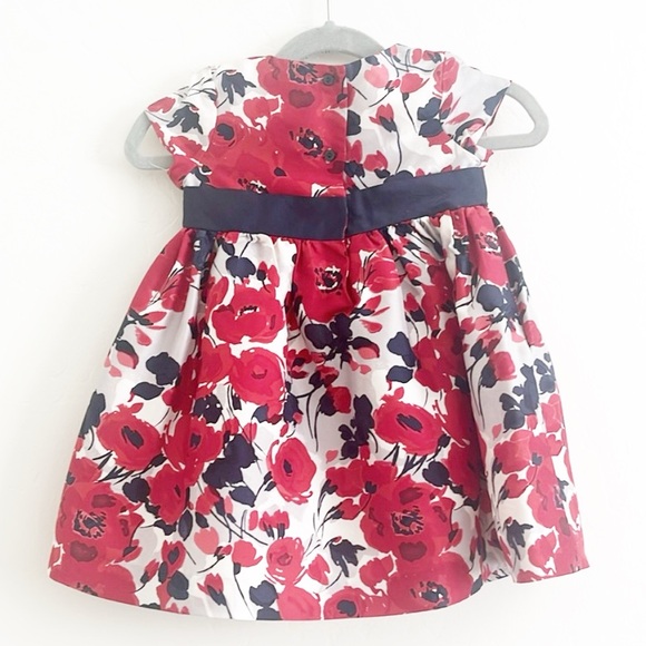 Janie And Jack Little Girl’s Floral Dress - Picture 2 of 2